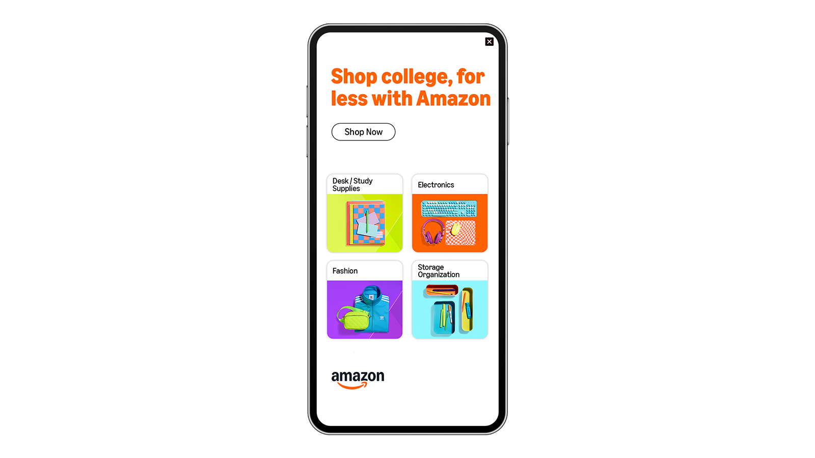 Amazon Off to College Post-Sale Portrait