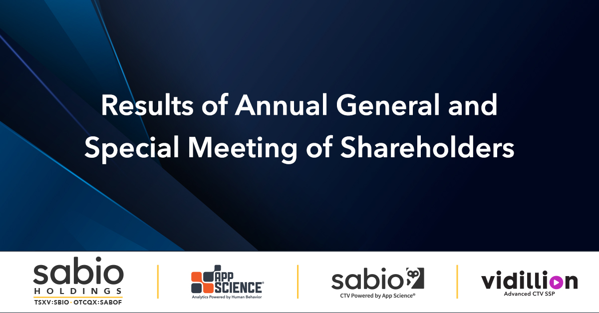 Sabio Holdings Annual General Meeting LinkedIn