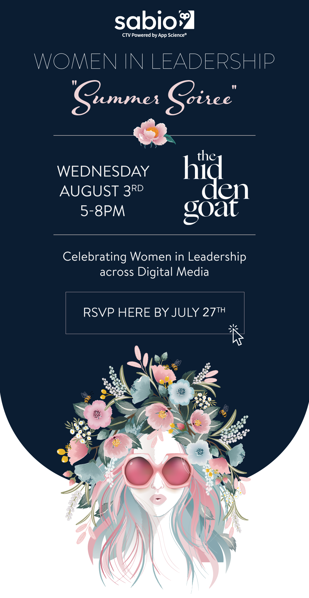 Sabio Women in Leadership Summer Soiree Invite